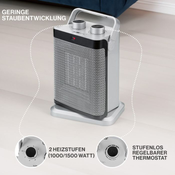 Keramik-Heizlüfter HL 3631 Clatronic